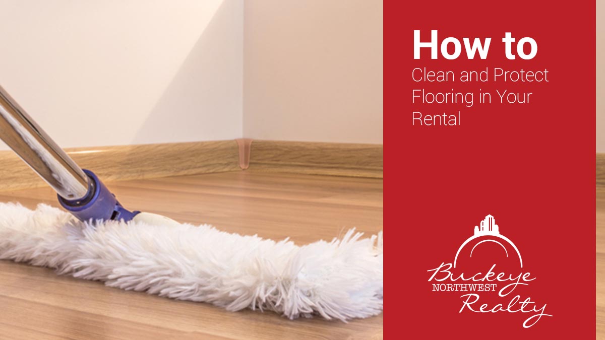 How to Clean and Protect Flooring in Your Rental alt=