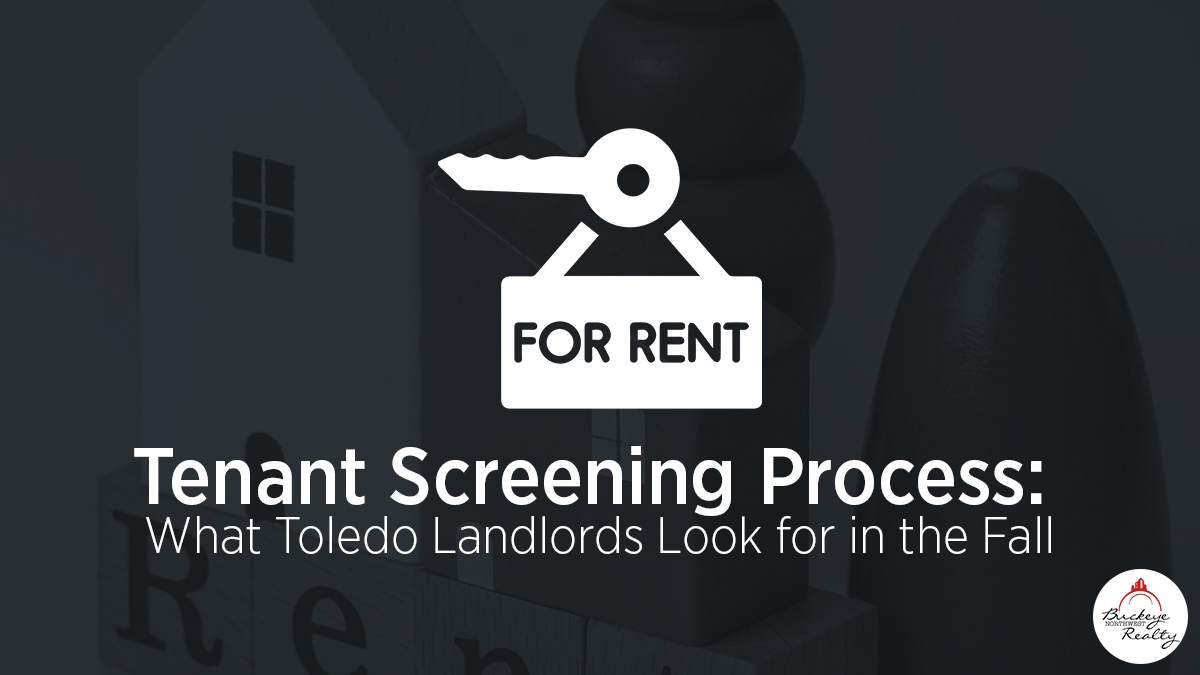 Tenant Screening Process: What Toledo Landlords Look for in the Fall