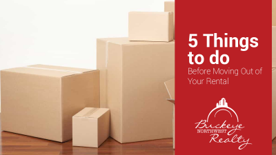 5 Things to do Before Moving Out of Your Rental alt=