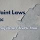 Peeling and cracked paint on an older interior wall, used for a blog about lead paint laws and property owner responsibilities in Ohio.