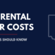 Navy blue graphic with the text "Ohio Rental Repair Costs: What Tenants Should Know" alongside an outline of the state of Ohio.