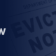 Eviction notice with “Know Your Role” text for Ohio property owners considering eviction.